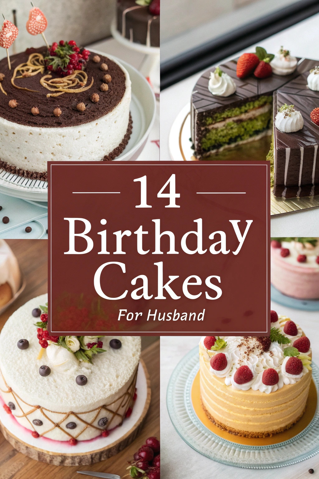 14 Birthday Cakes for Husband