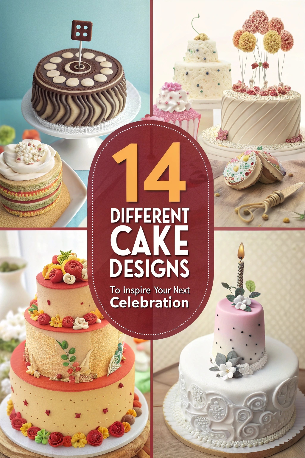 14 Different Cake Designs to Inspire Your Next Celebration