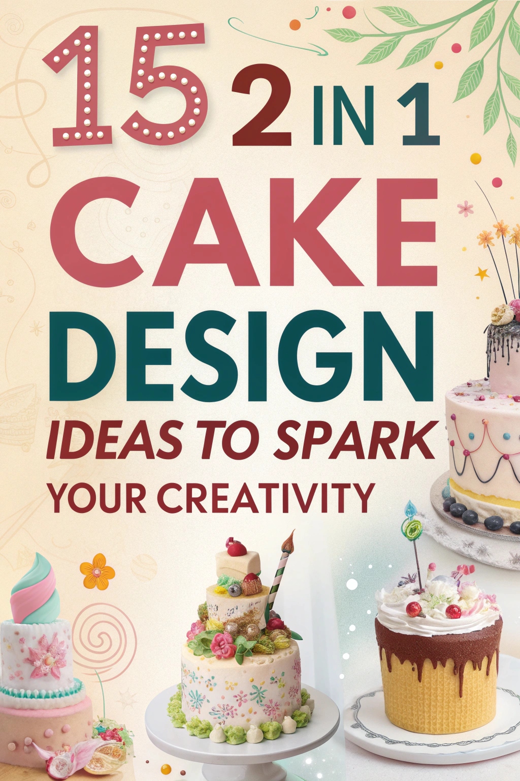 15 2 in 1 Cake Design Ideas to Spark Your Creativity