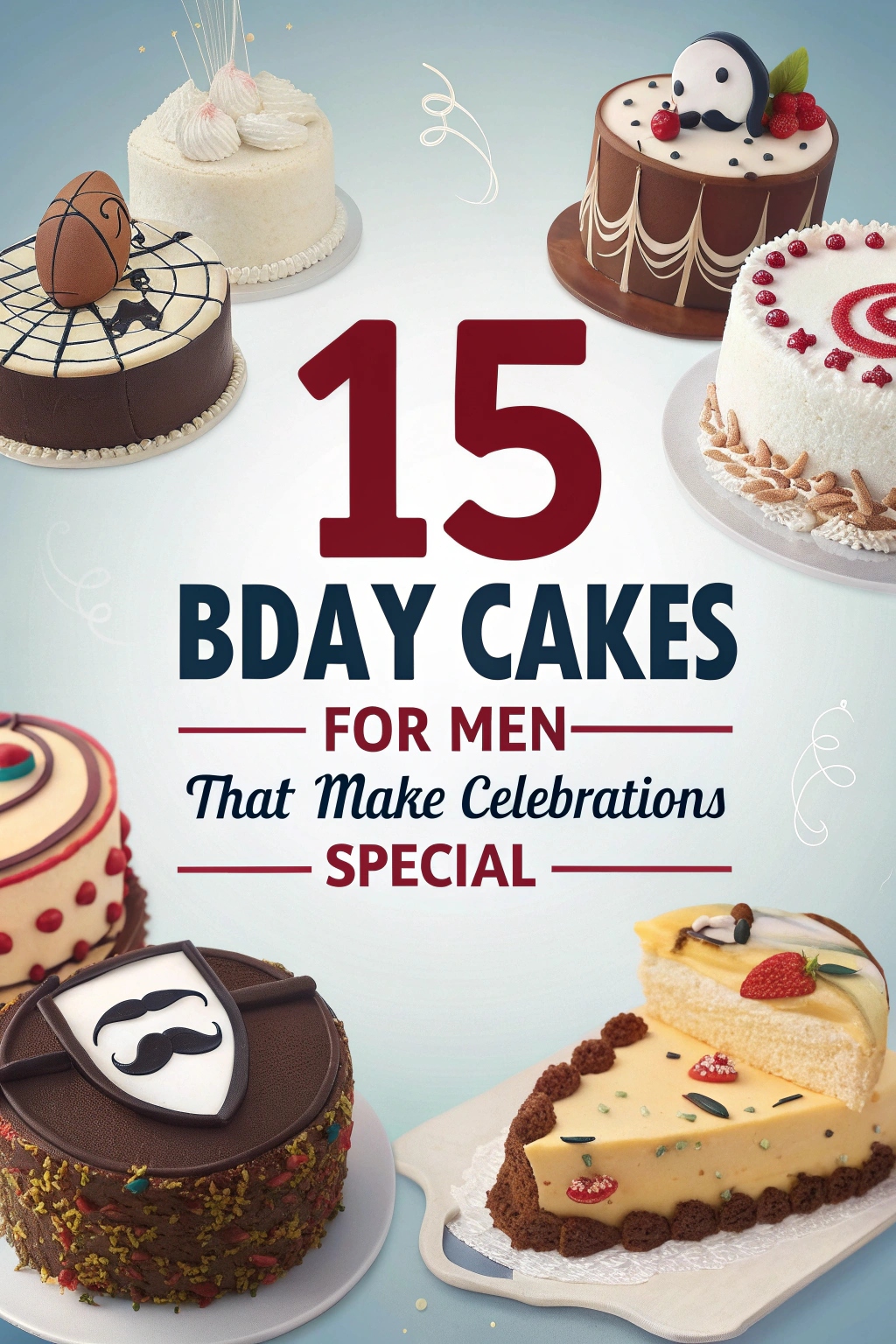 15 Bday Cakes for Men That Make Celebrations Special