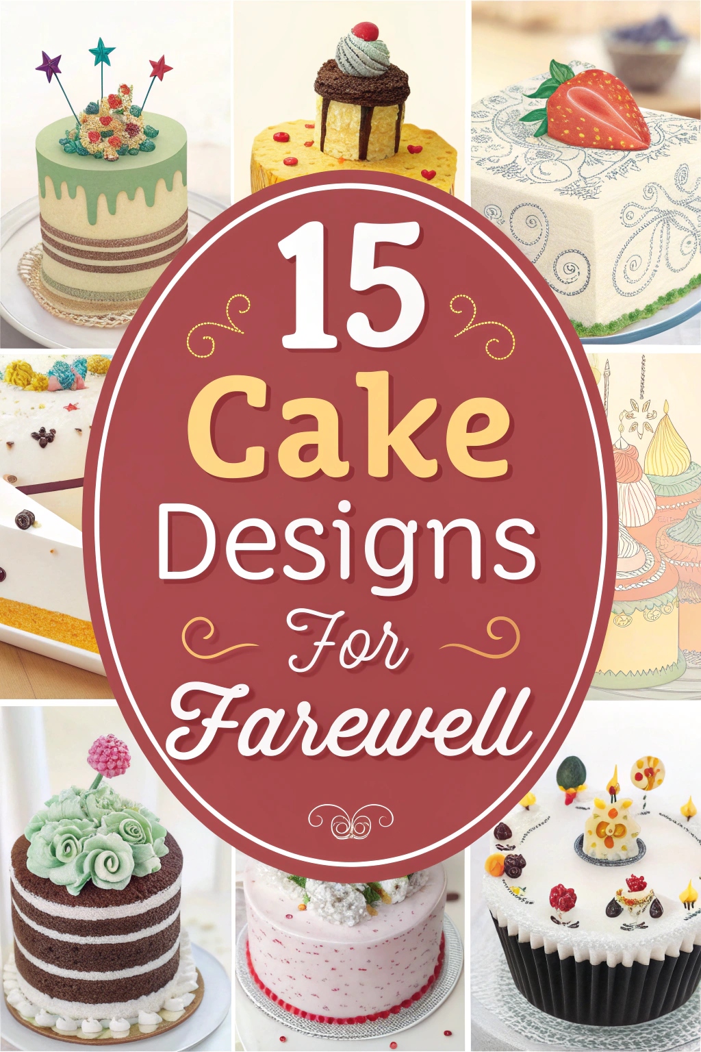 15 Cake Design for Farewell