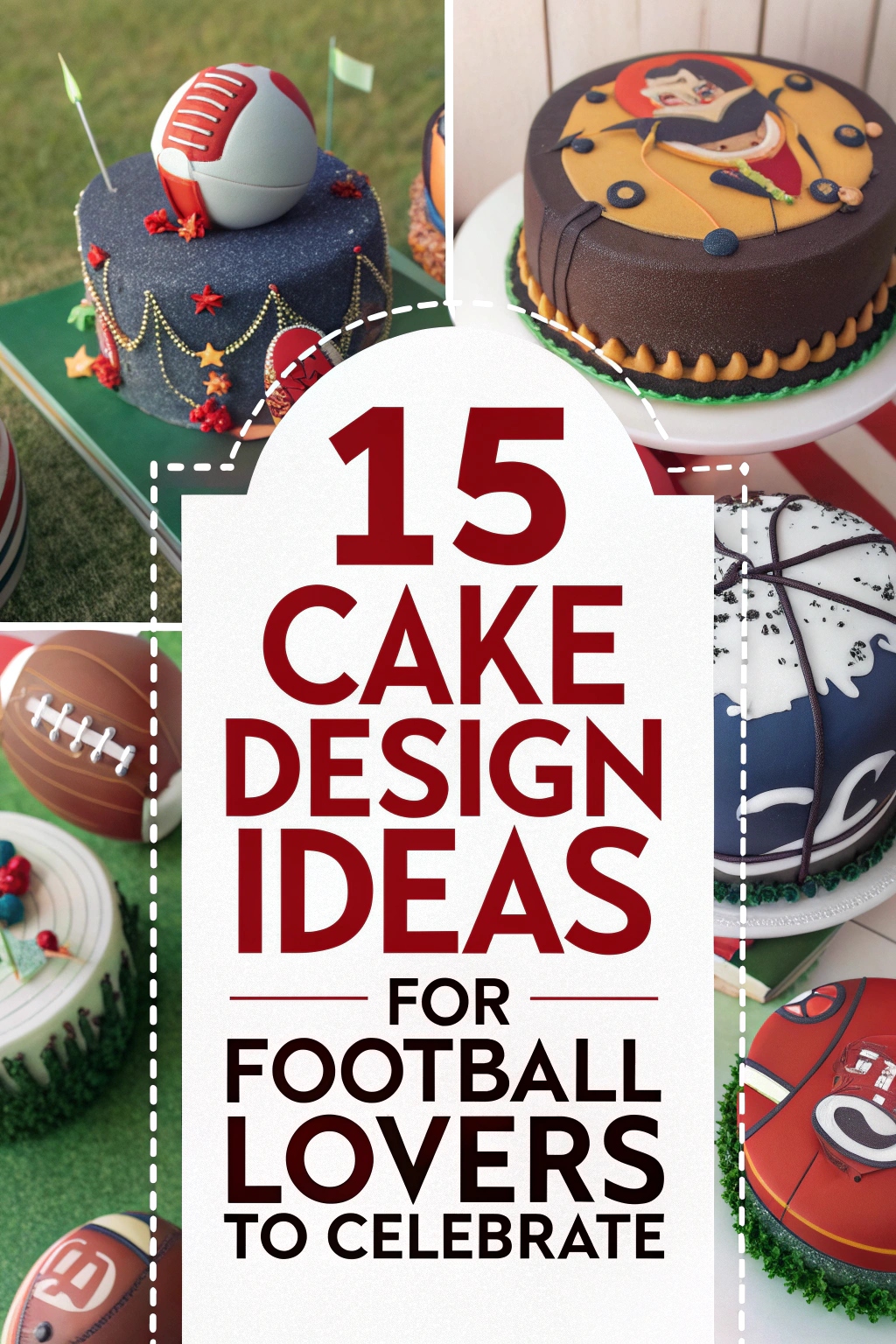 15 Cake Design Ideas for Football Lovers to Celebrate