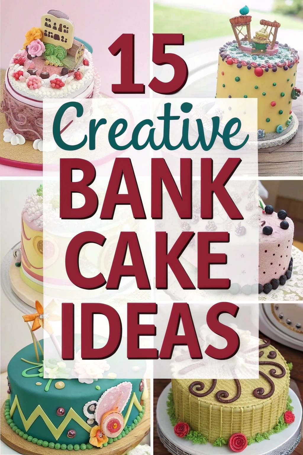 15 Creative Bank Cake Ideas