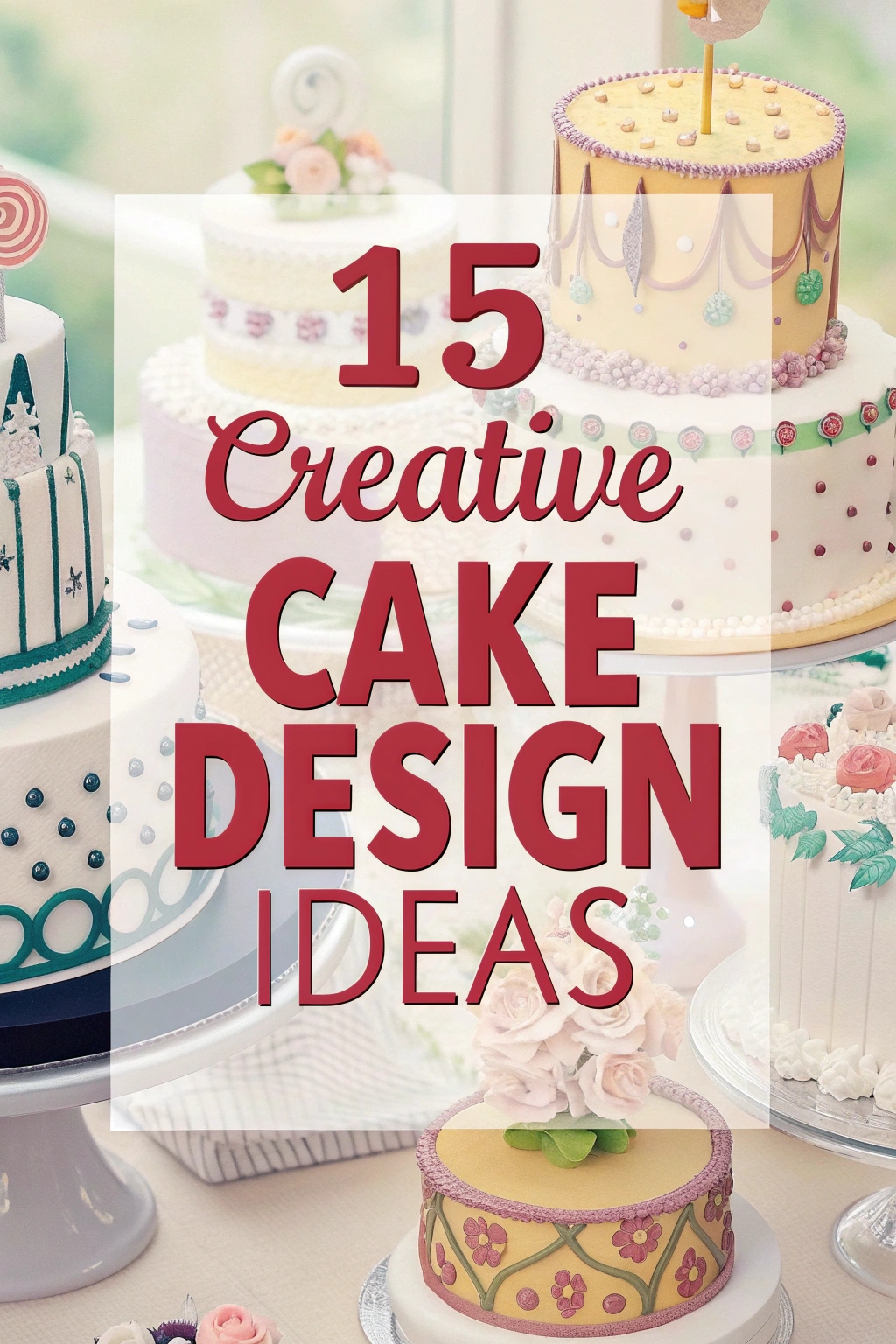 15 Creative Cake Design Ideas