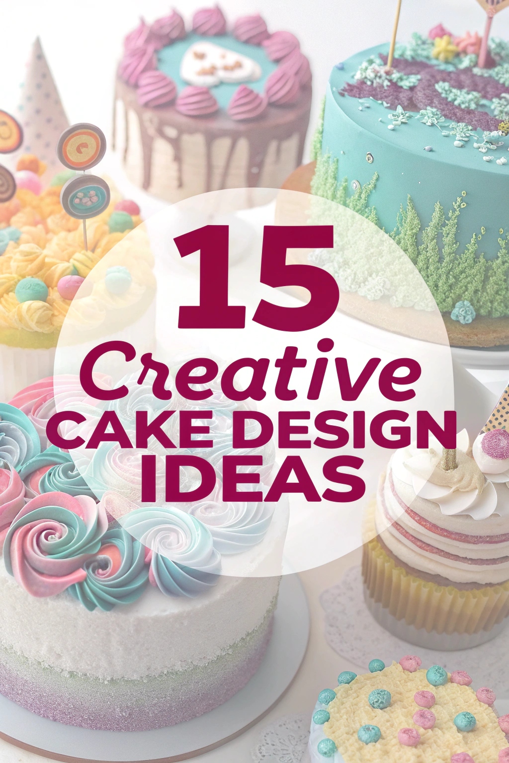 15 Creative Cake Design Ideas for Birthday Celebrations