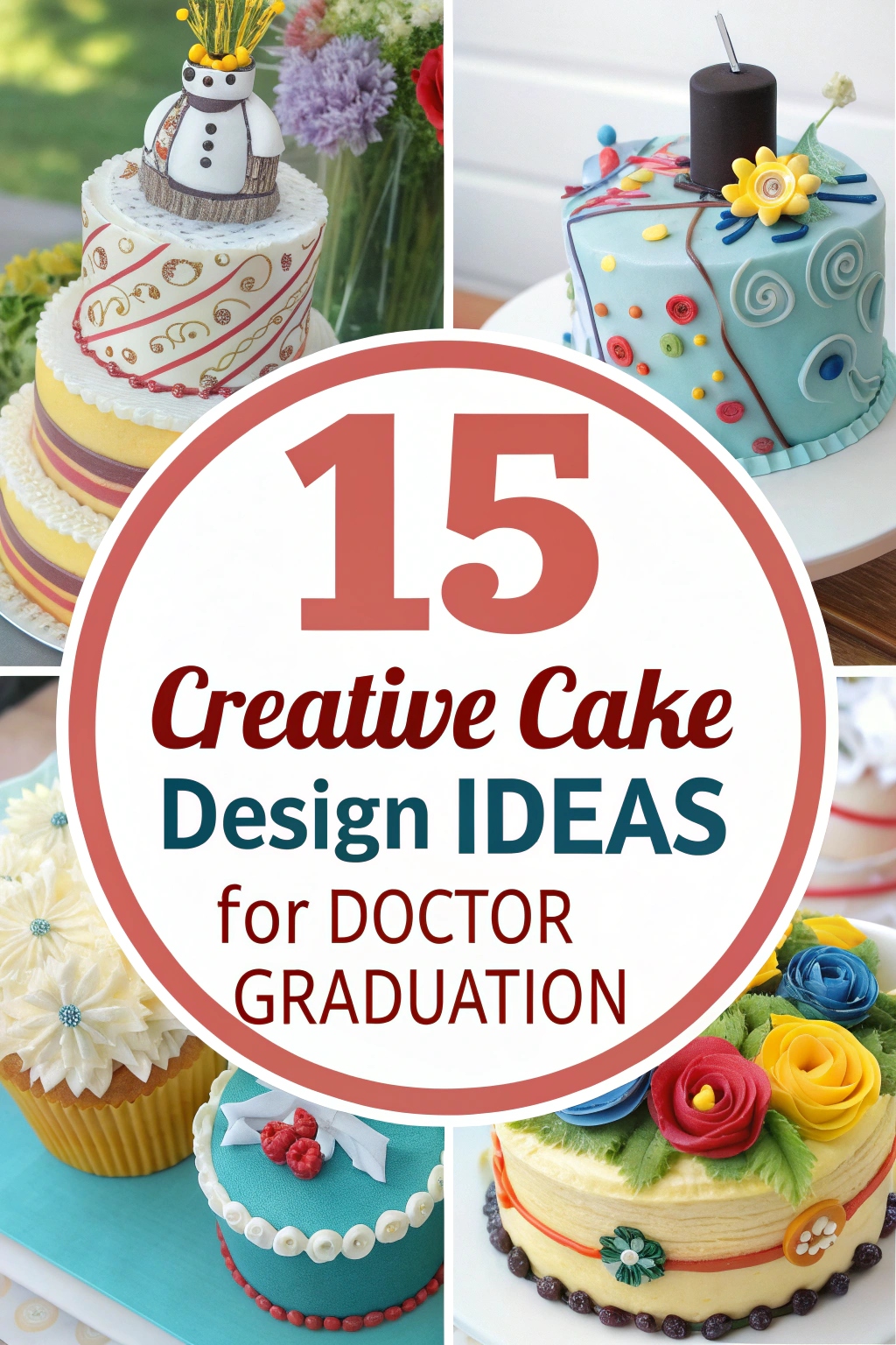 15 Creative Cake Design Ideas for Doctor Graduation