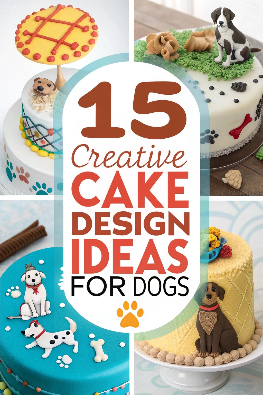 15 Creative Cake Design Ideas for Dogs to Celebrate Their Day