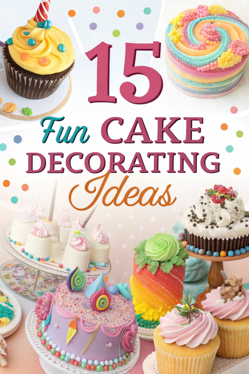15 Fun Cake Decorating Ideas for Your Next Celebration