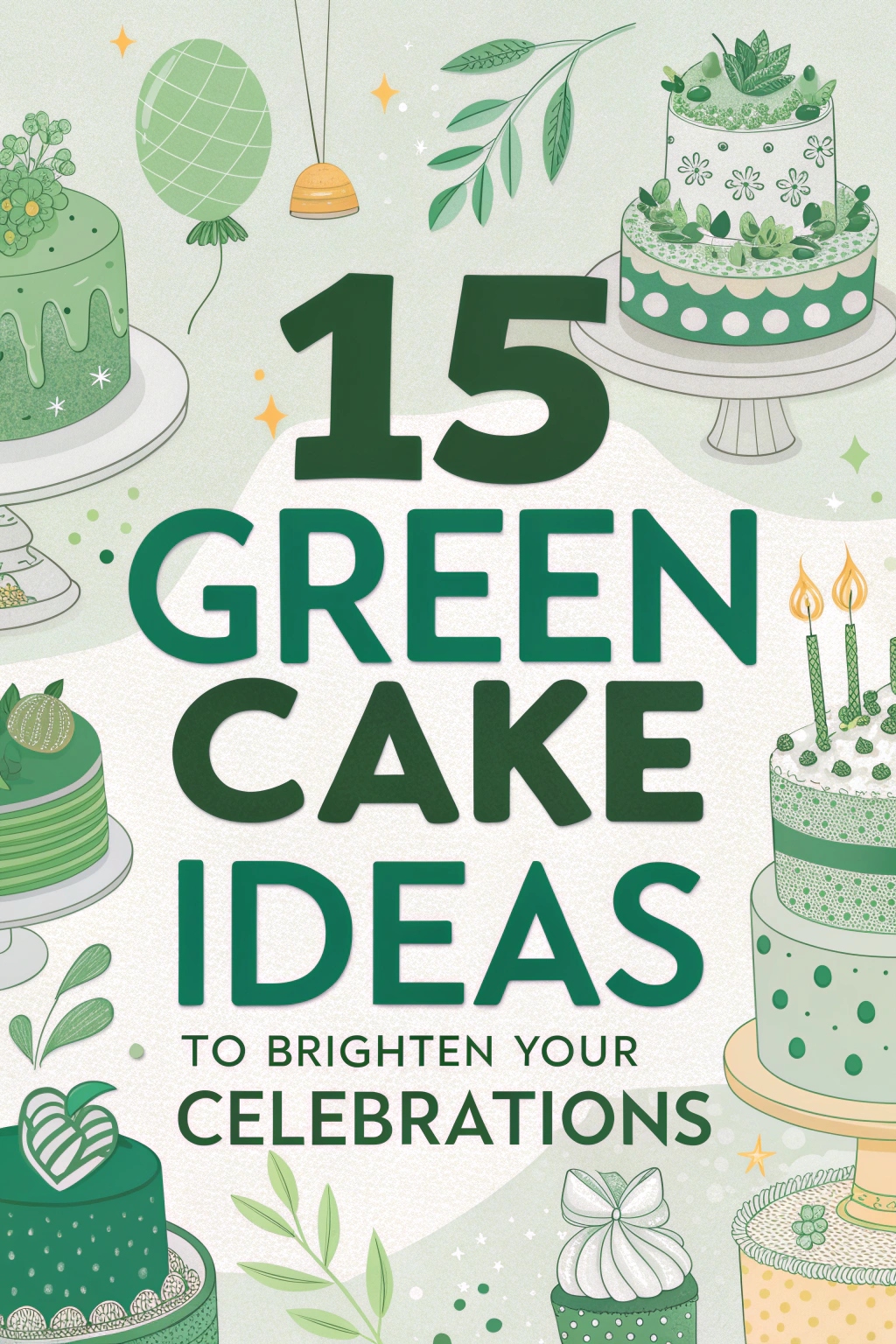 15 Green Cake Ideas to Brighten Your Celebrations