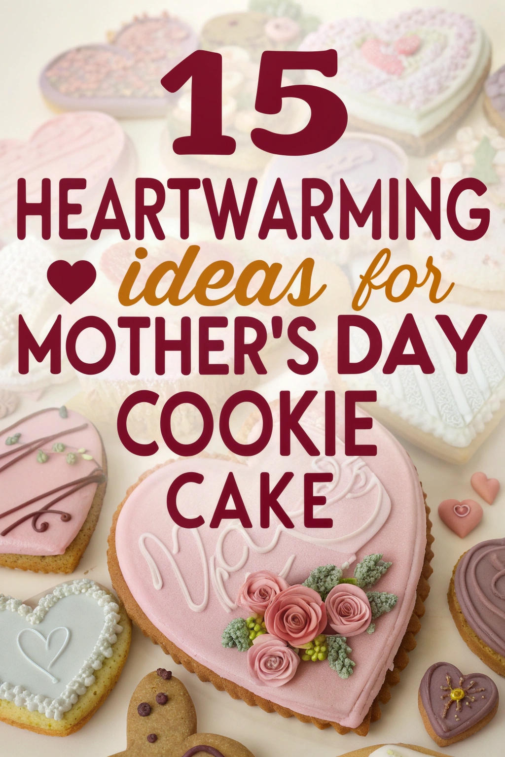 15 Heartwarming Ideas for Mother’s Day Cookie Cake