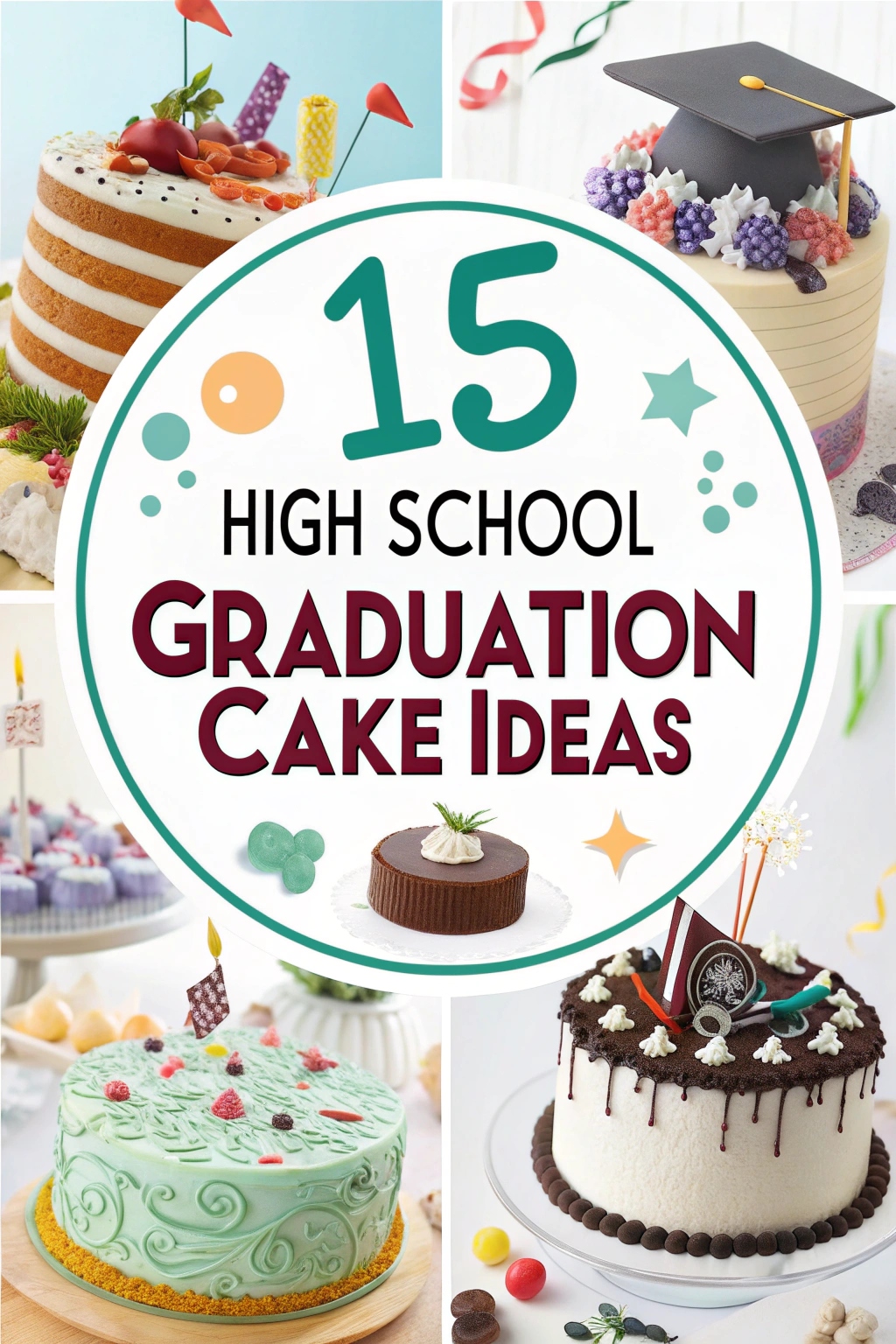15 High School Graduation Cake Ideas to Celebrate Big