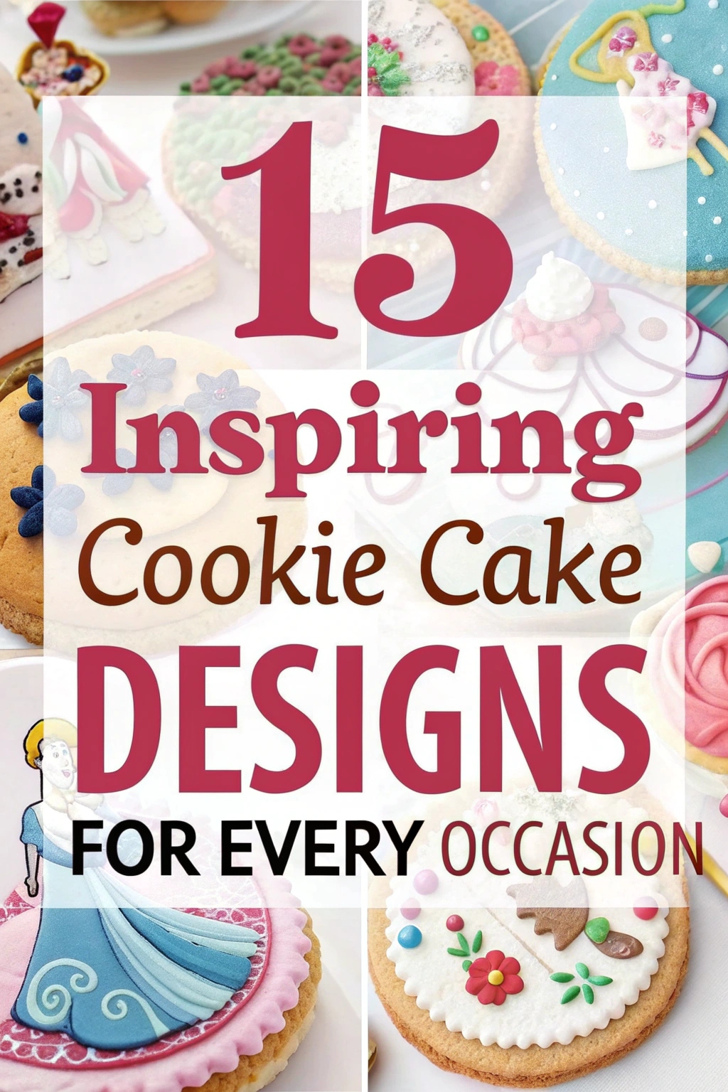 15 Inspiring Cookie Cake Designs for Every Occasion