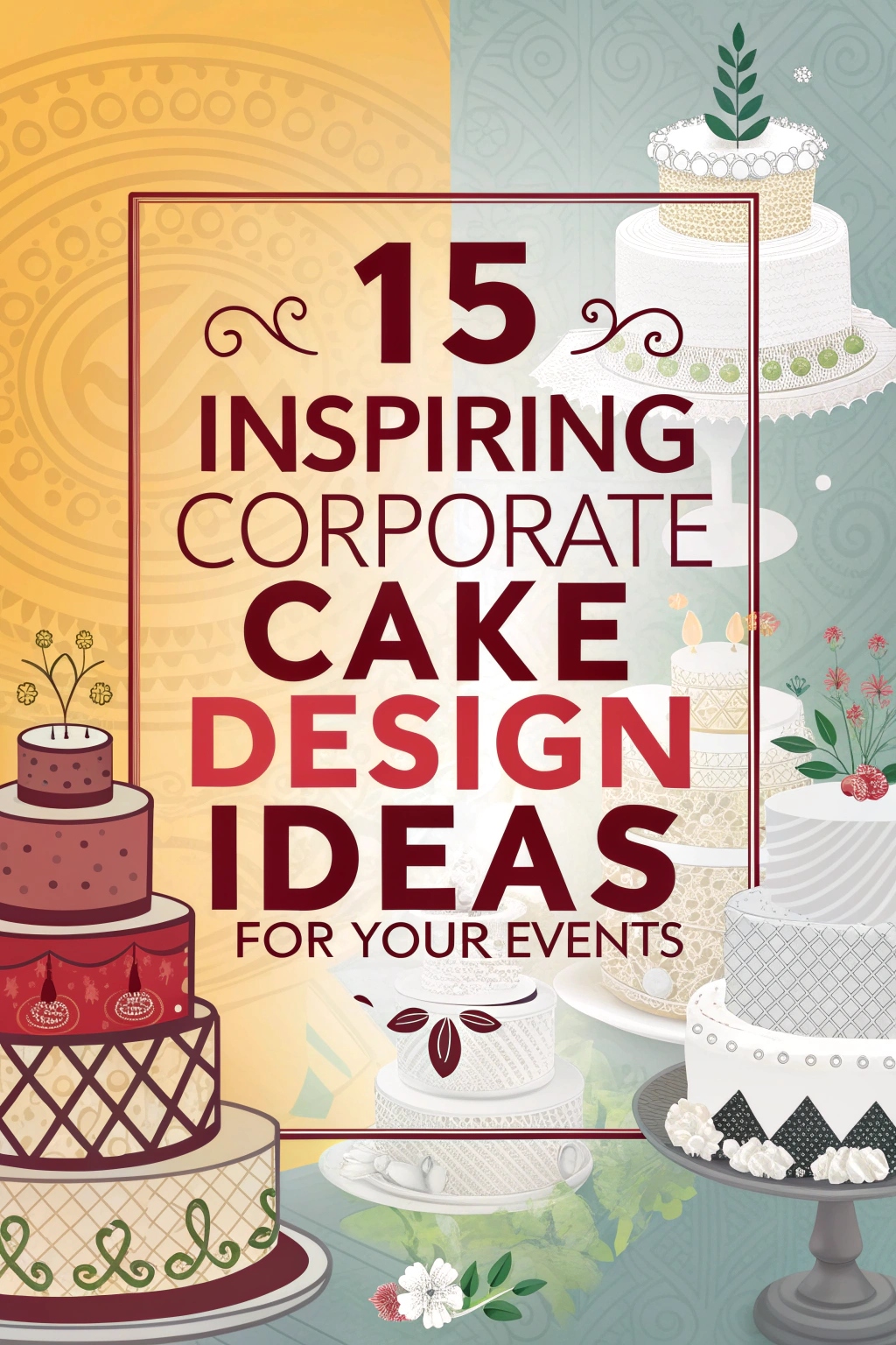 15 Inspiring Corporate Cake Design Ideas for Your Events