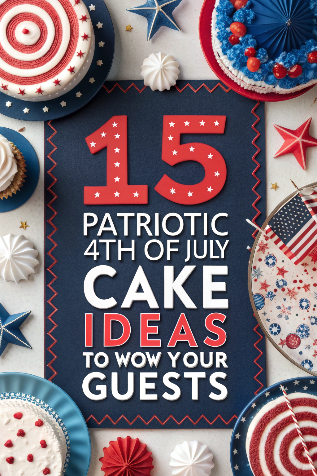 15 Patriotic 4th of July Cake Ideas to Wow Your Guests