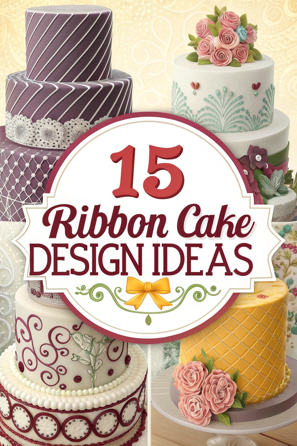 15 Ribbon Cake Design Ideas to Inspire Your Baking