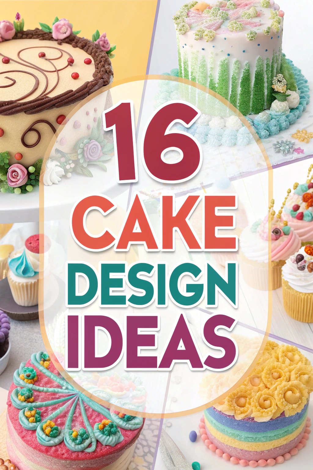 16 Cake Design Ideas for Your Friend Group Celebrations