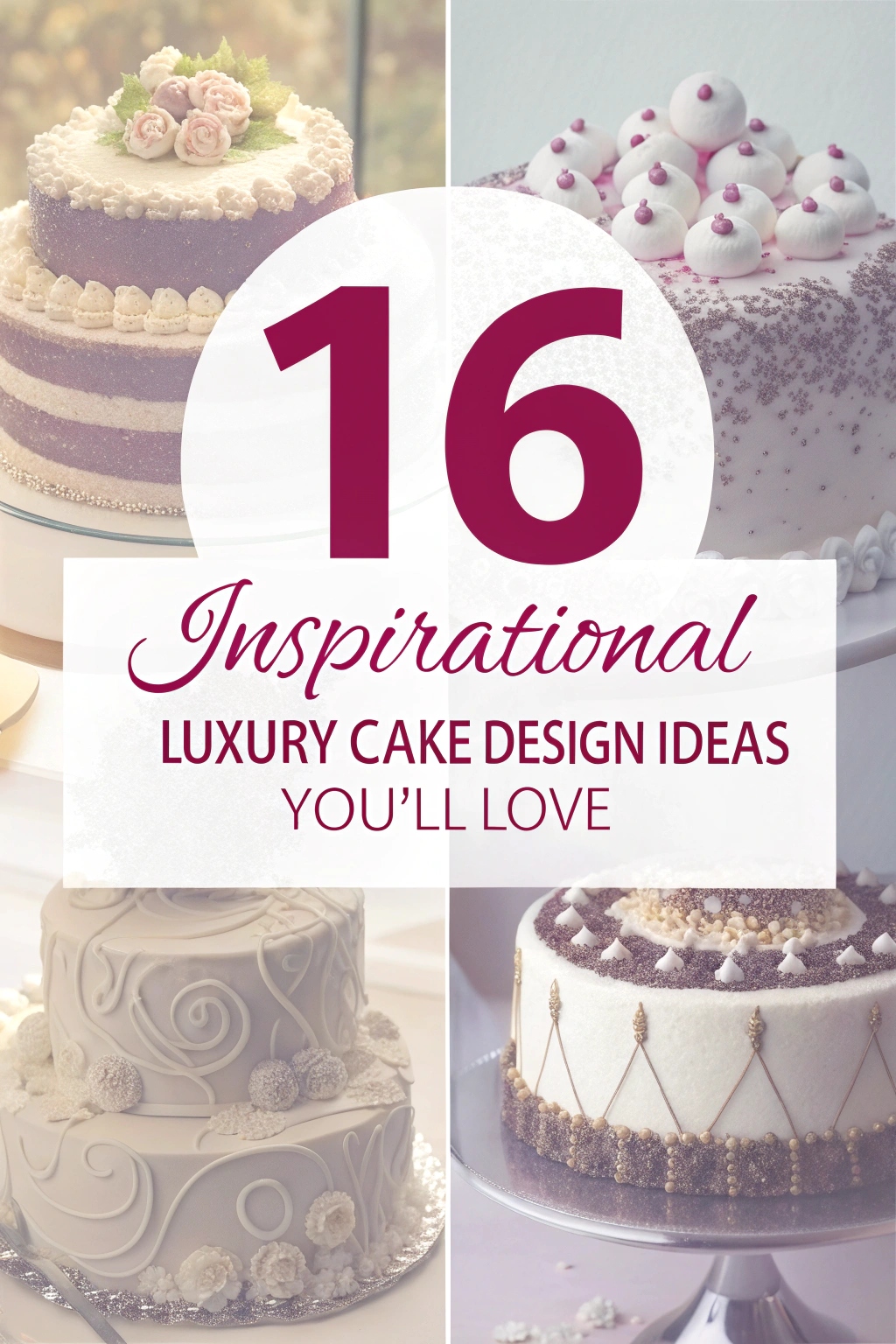 16 Inspirational Luxury Cake Design Ideas You’ll Love
