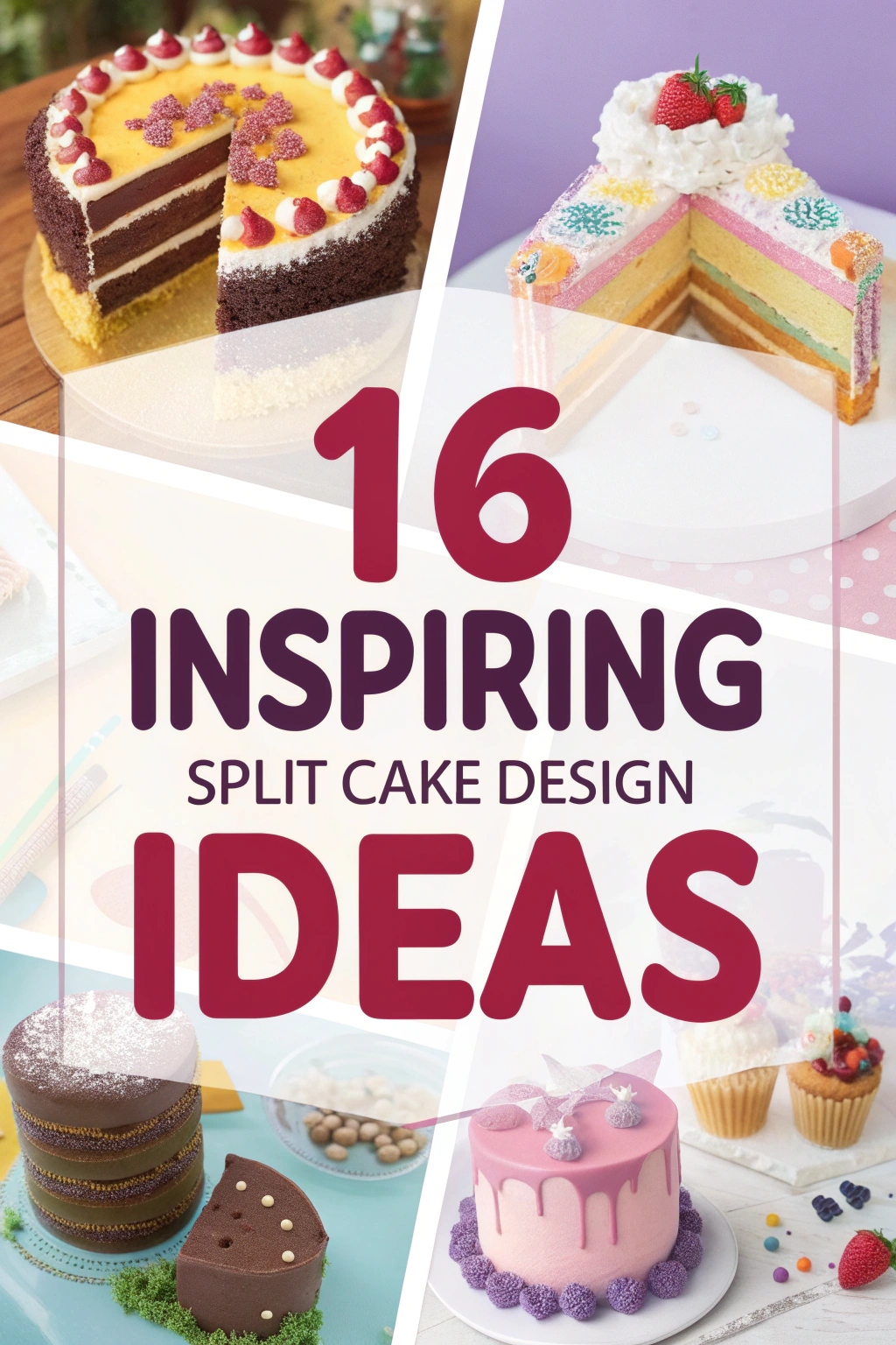 16 Inspiring Split Cake Design Ideas for Your Next Celebration