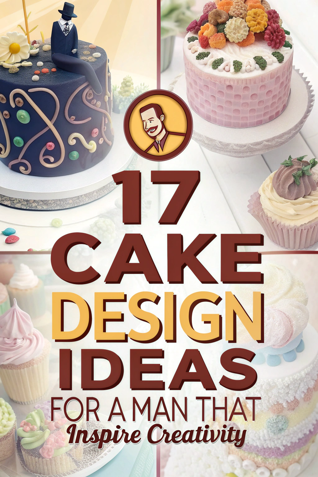 17 Cake Design Ideas for a Man That Inspire Creativity