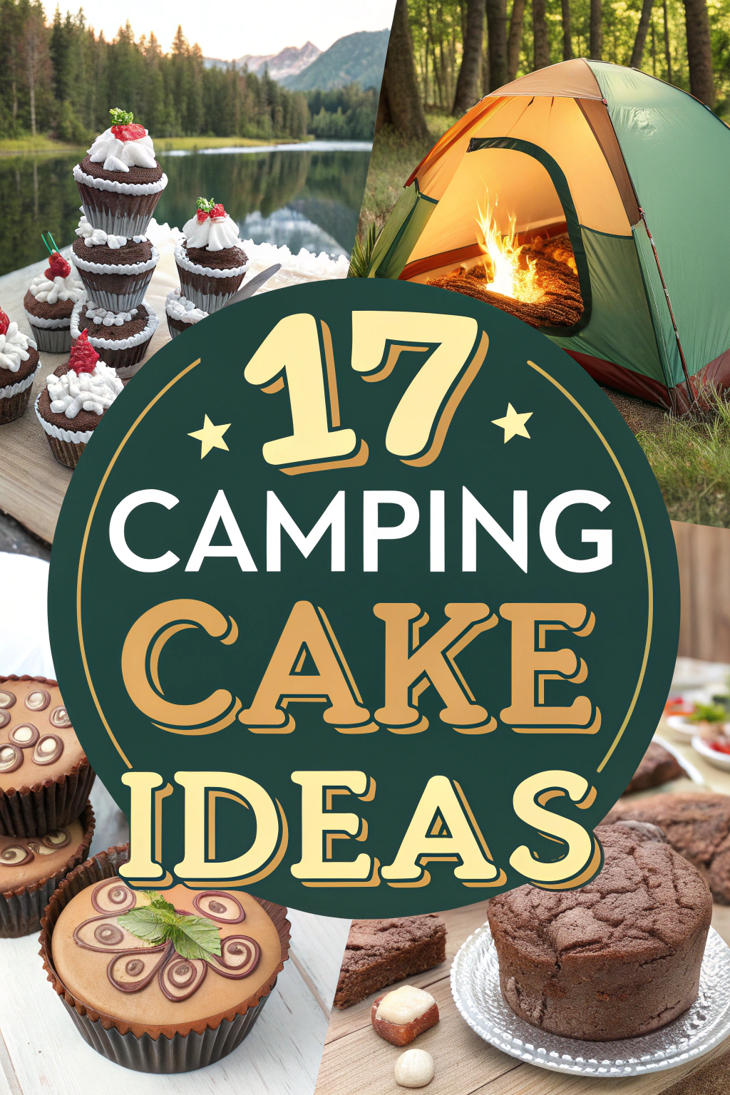 17 Camping Cake Ideas to Brighten Your Outdoor Adventure