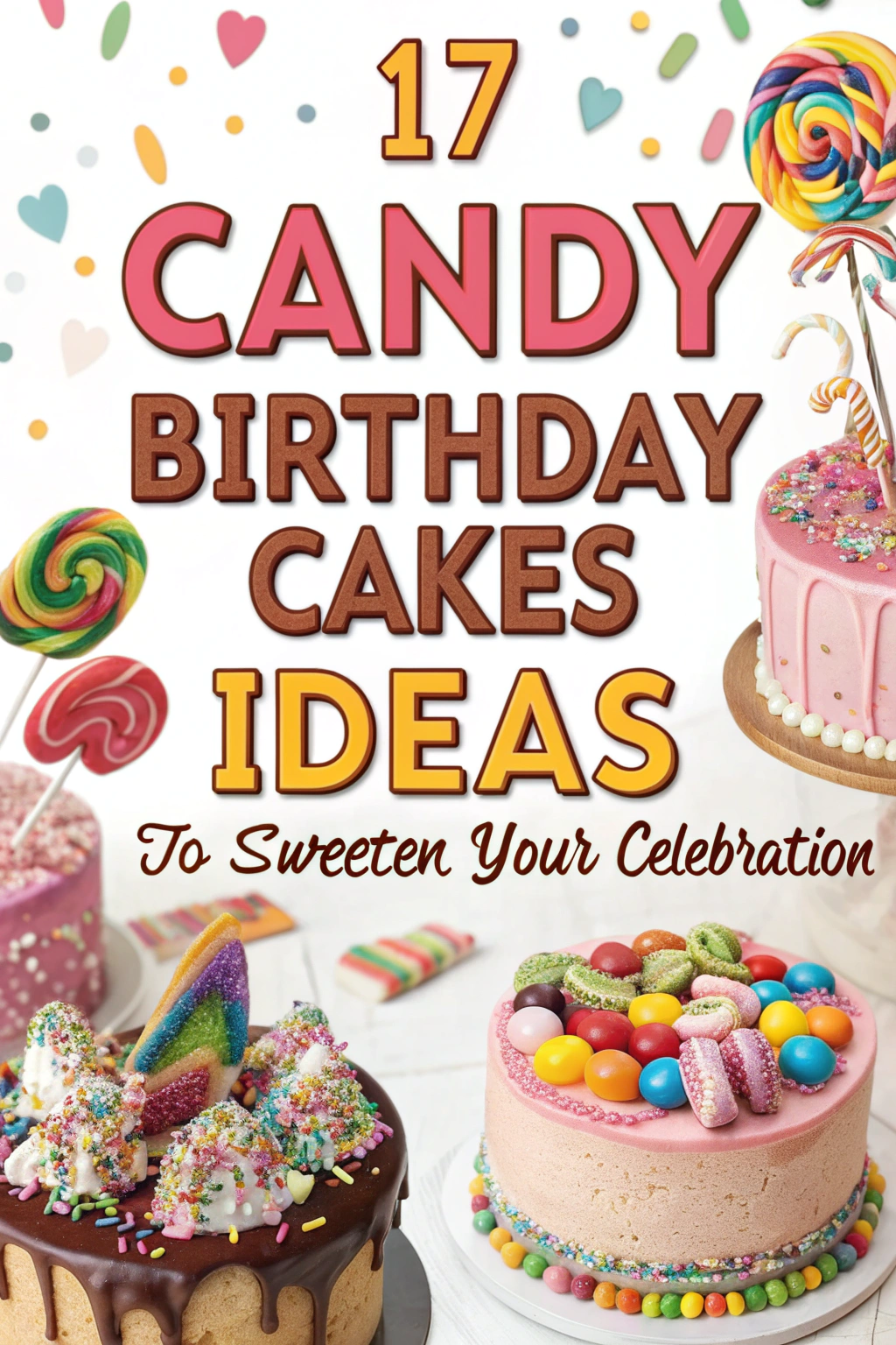 17 Candy Birthday Cakes Ideas to Sweeten Your Celebration