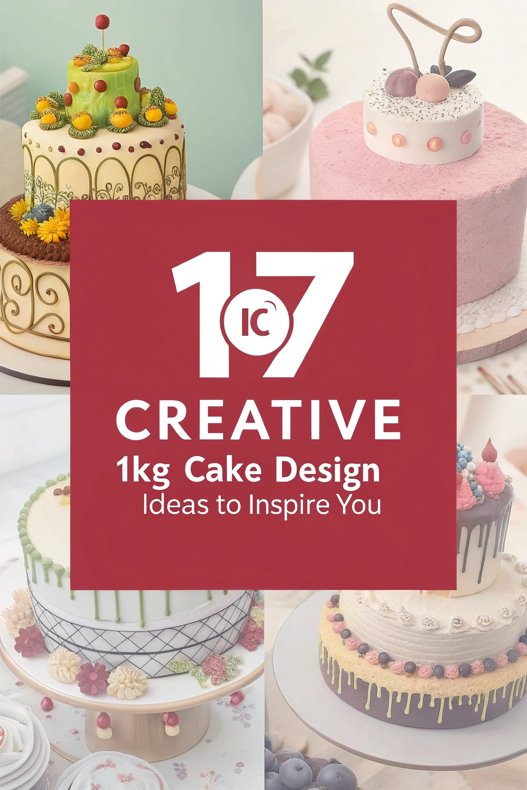 17 Creative 1kg Cake Design Ideas to Inspire You