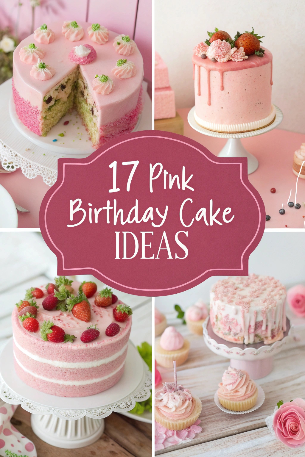 17 Pink Birthday Cake Ideas