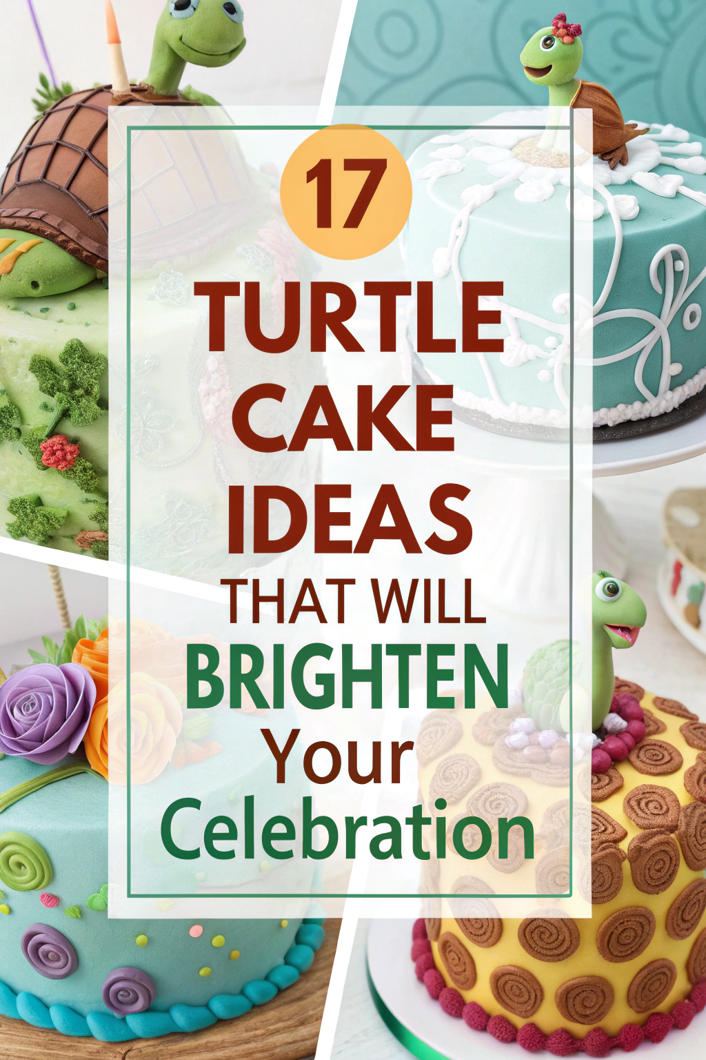 17 Turtle Cake Ideas That Will Brighten Your Celebration