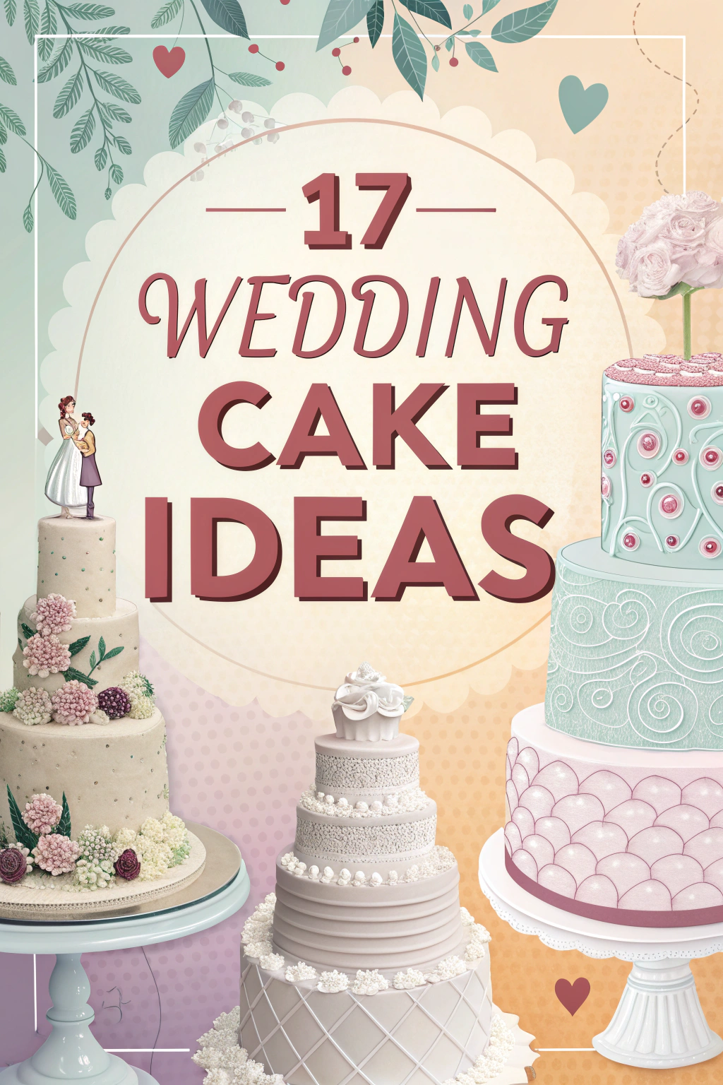 17 Wedding Cake Ideas to Inspire Your Big Day