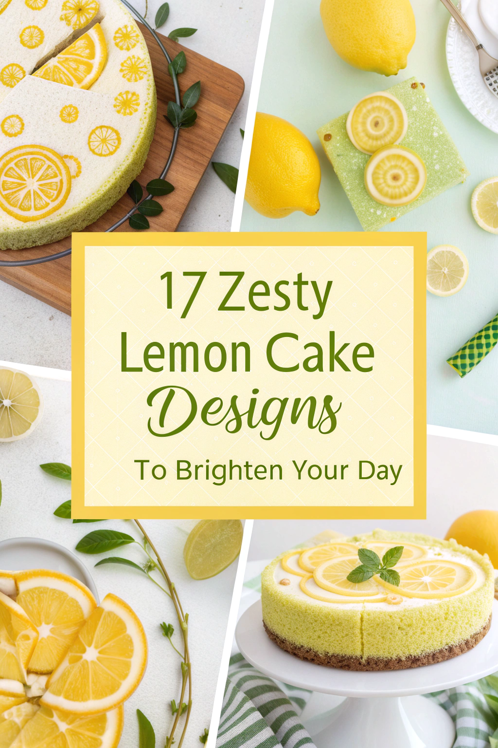 17 Zesty Lemon Cake Designs to Brighten Your Day