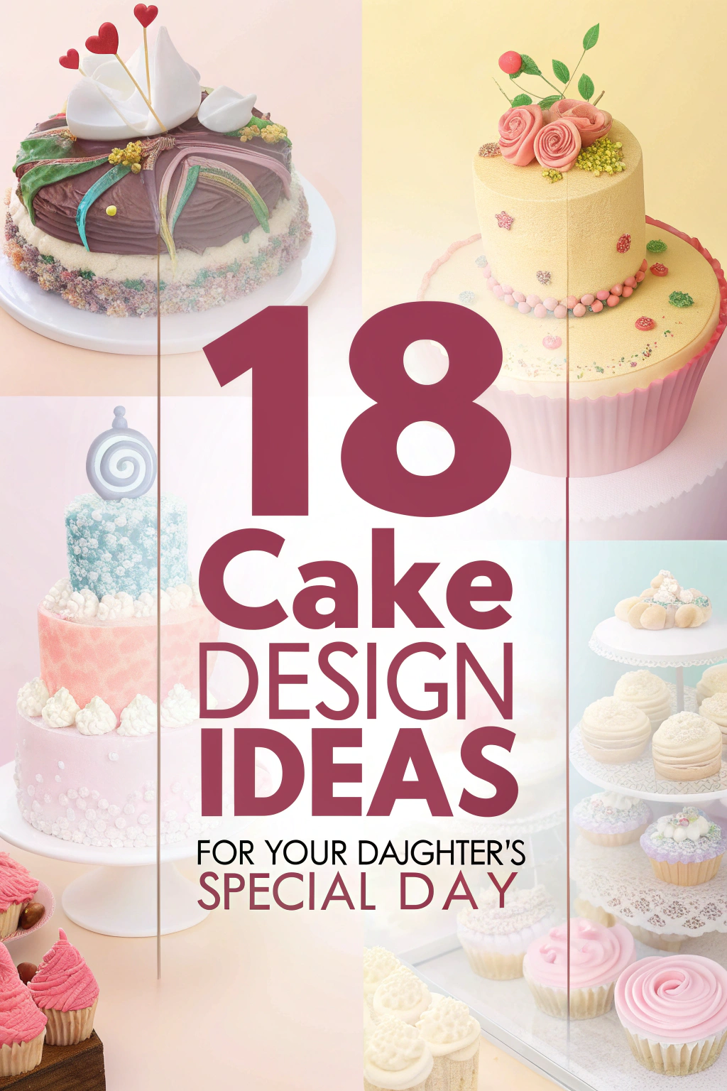 18 Cake Design Ideas for Your Daughter's Special Day