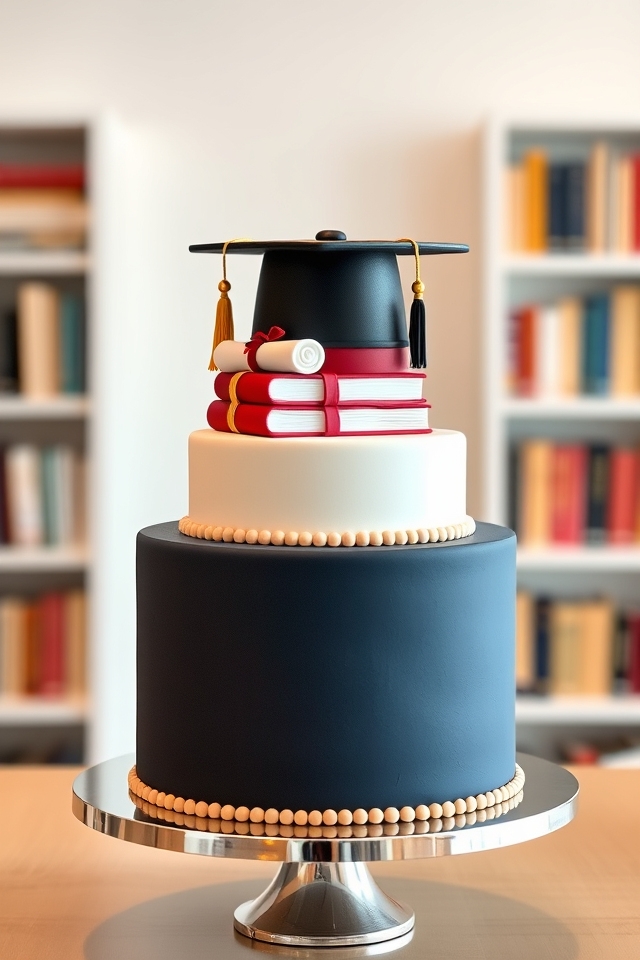 academic triumph cake motif