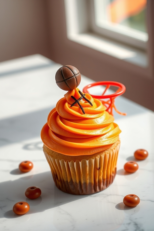 basketball themed candy accents