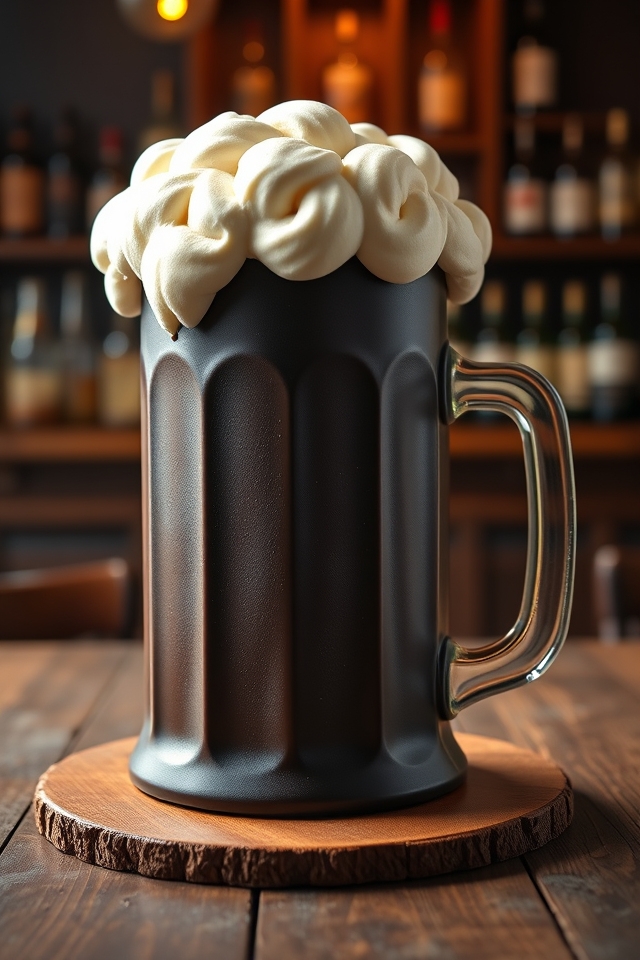 beer mug birthday cake