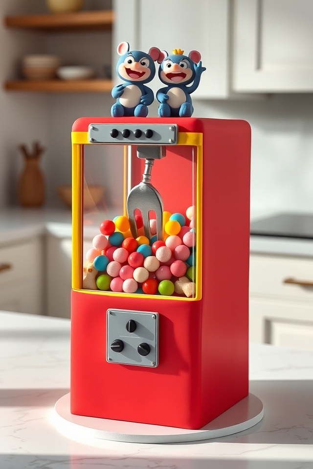 bluey magic claw cake