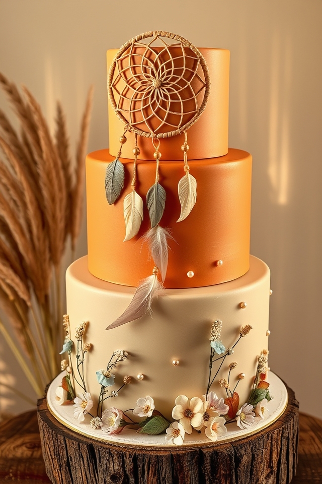 bohemian dreamcatcher web accents