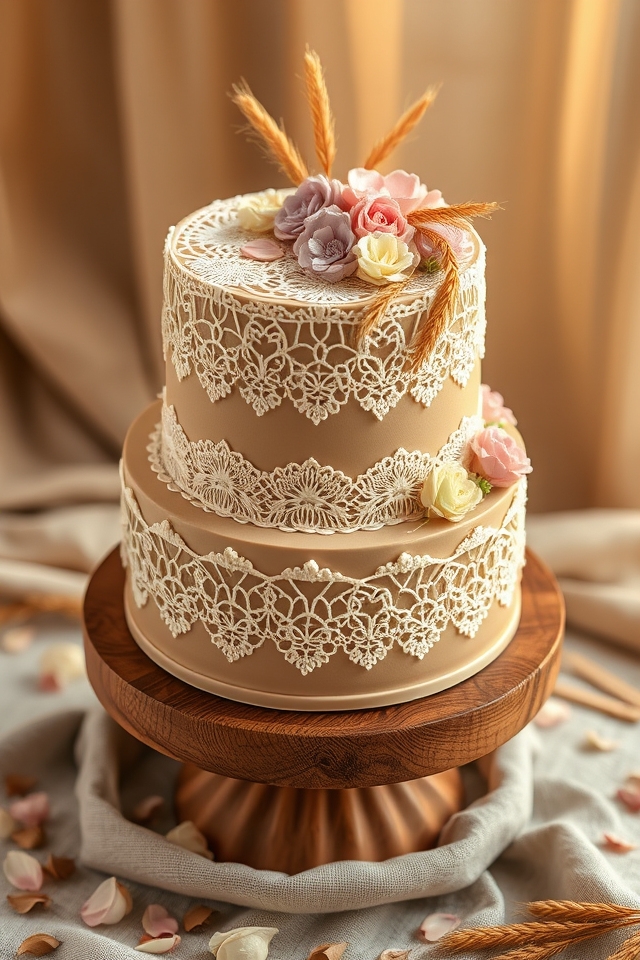 boho chic earthy florals