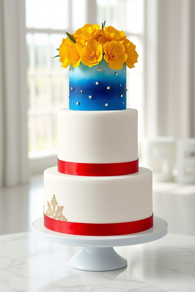 bold colors vibrant cakes