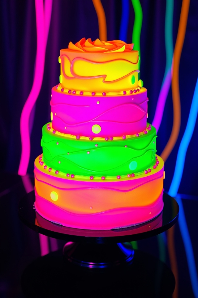 bold neon glow surprise