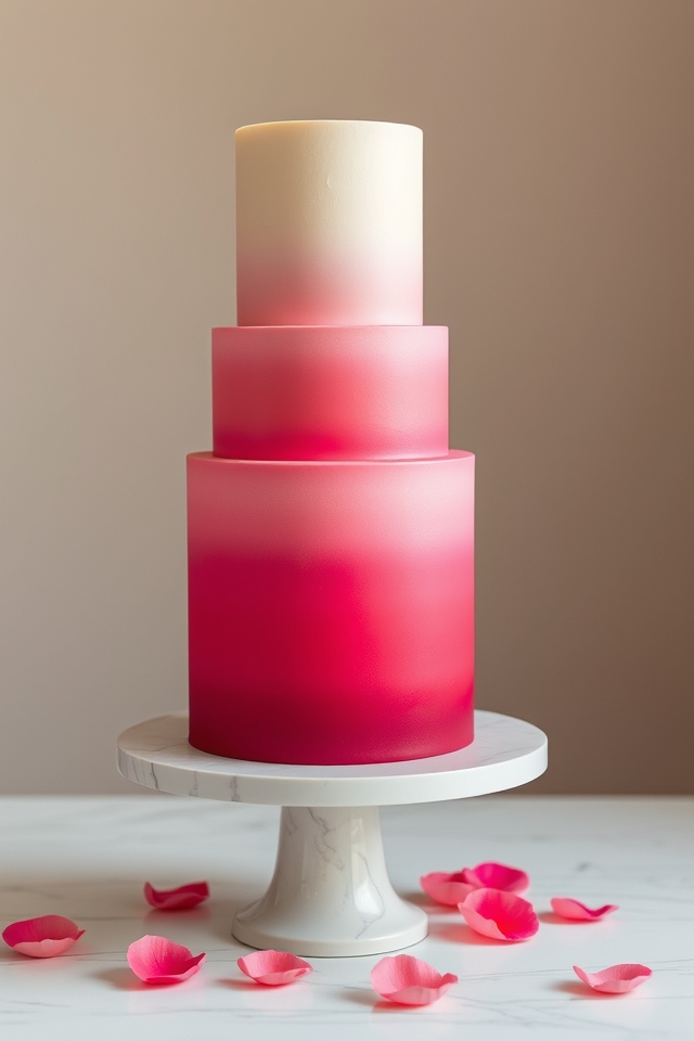 bold ombre gradient blend