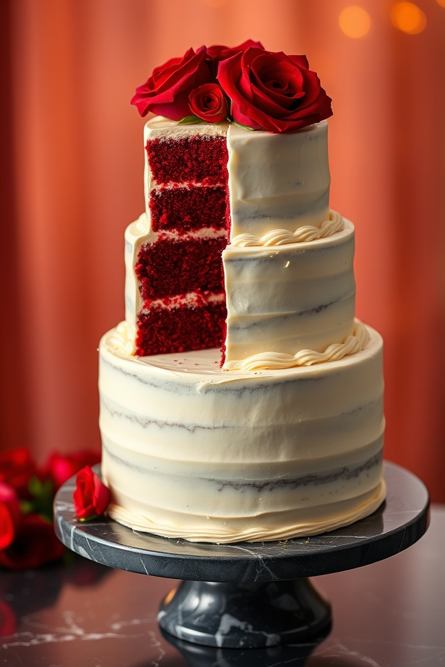 bold red velvet passion