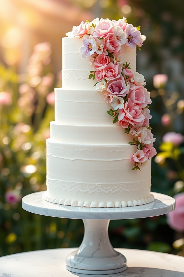 breathtaking romantic floral layers