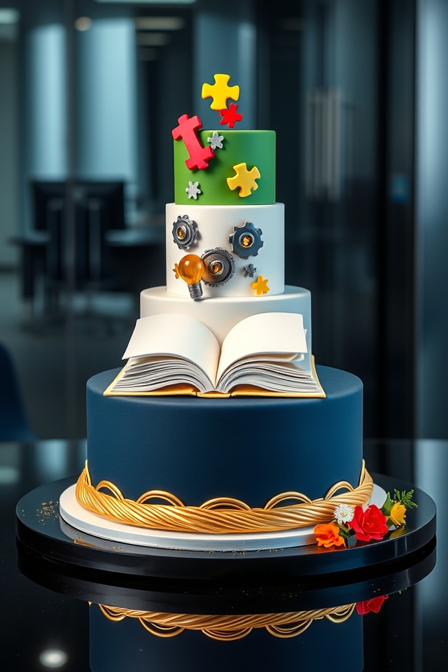 cakes symbolize corporate values