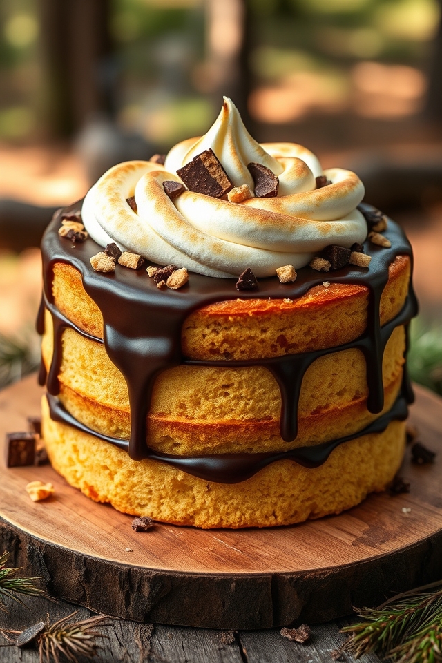 campfire banana chocolate marshmallow