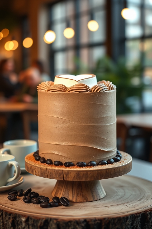 charming mocha latte delight