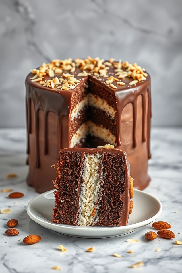 chocolate coconut almond delight