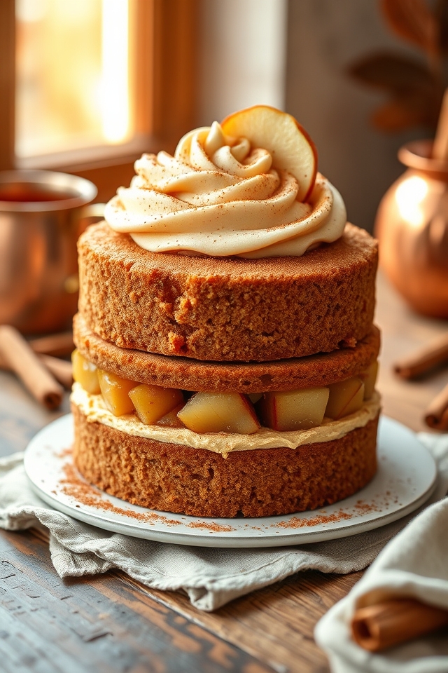 cinnamon apple two layer delight