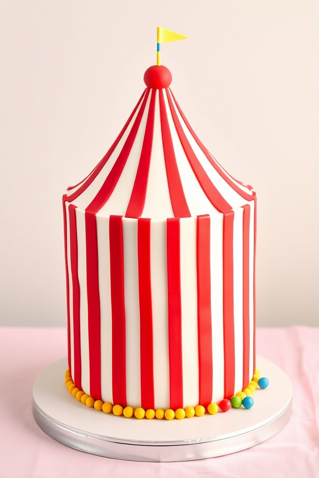 circus tent shaped delight