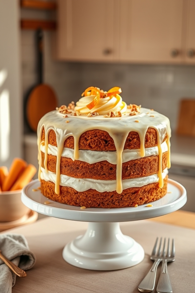 citrus spiced carrot delight
