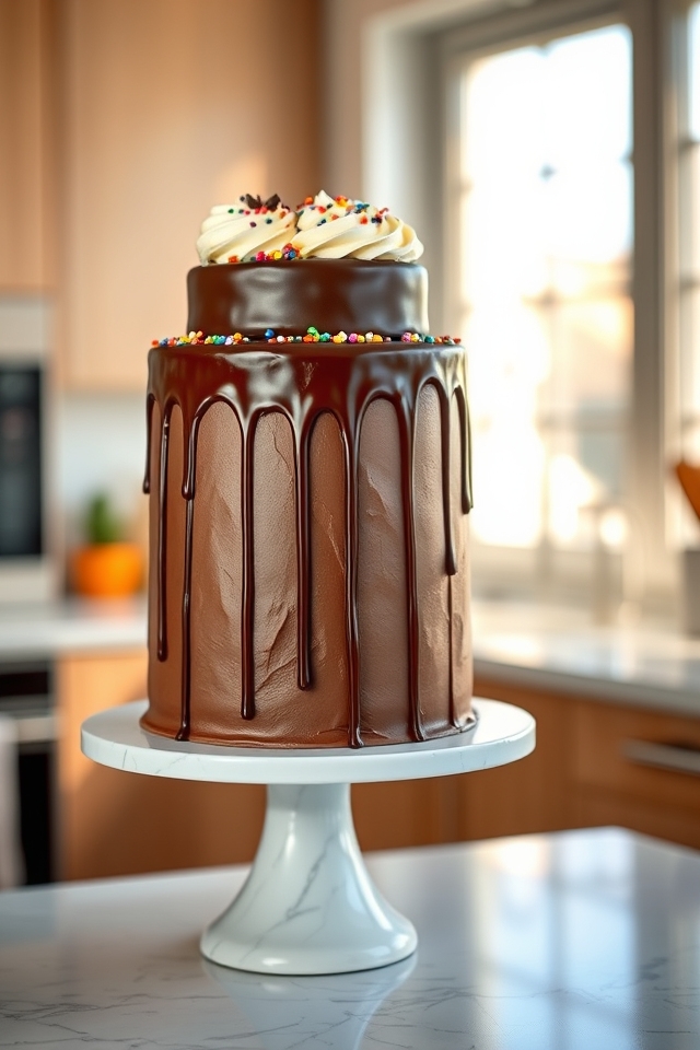 classic chocolate drip delight